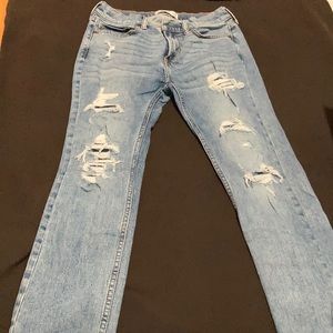 Skinny blue sized 15/16 jeans, good condition.